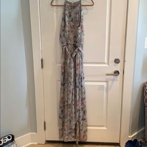 Formal long floral dress